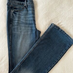 White House Black Market Blue Straight Leg Jeans